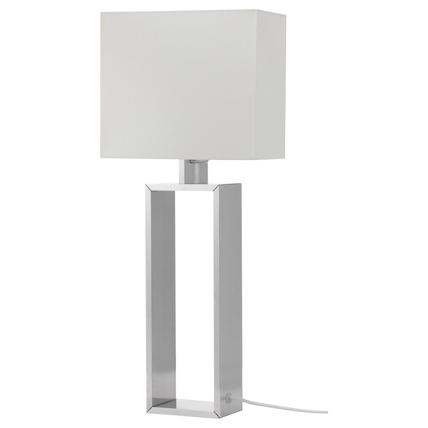 stiltje lampara de mesa hueso color de aluminio