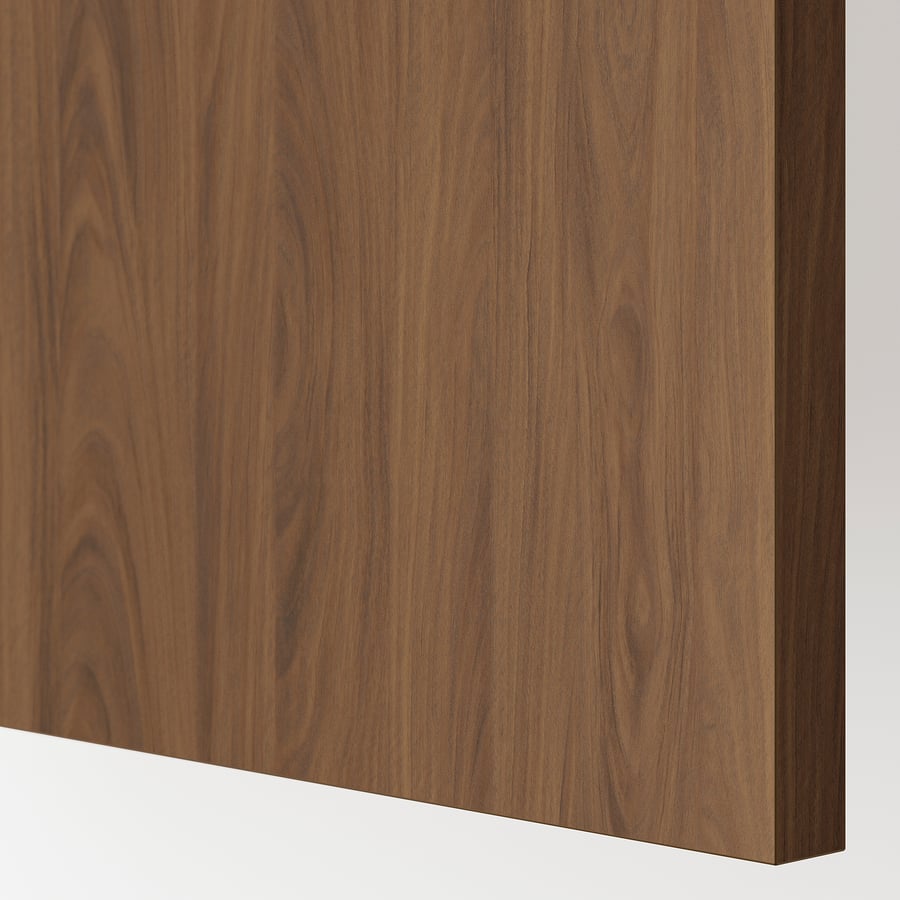 Alacena 80 Cm 1 Puerta Abatible Marrón/Blanco Agata - Muebles