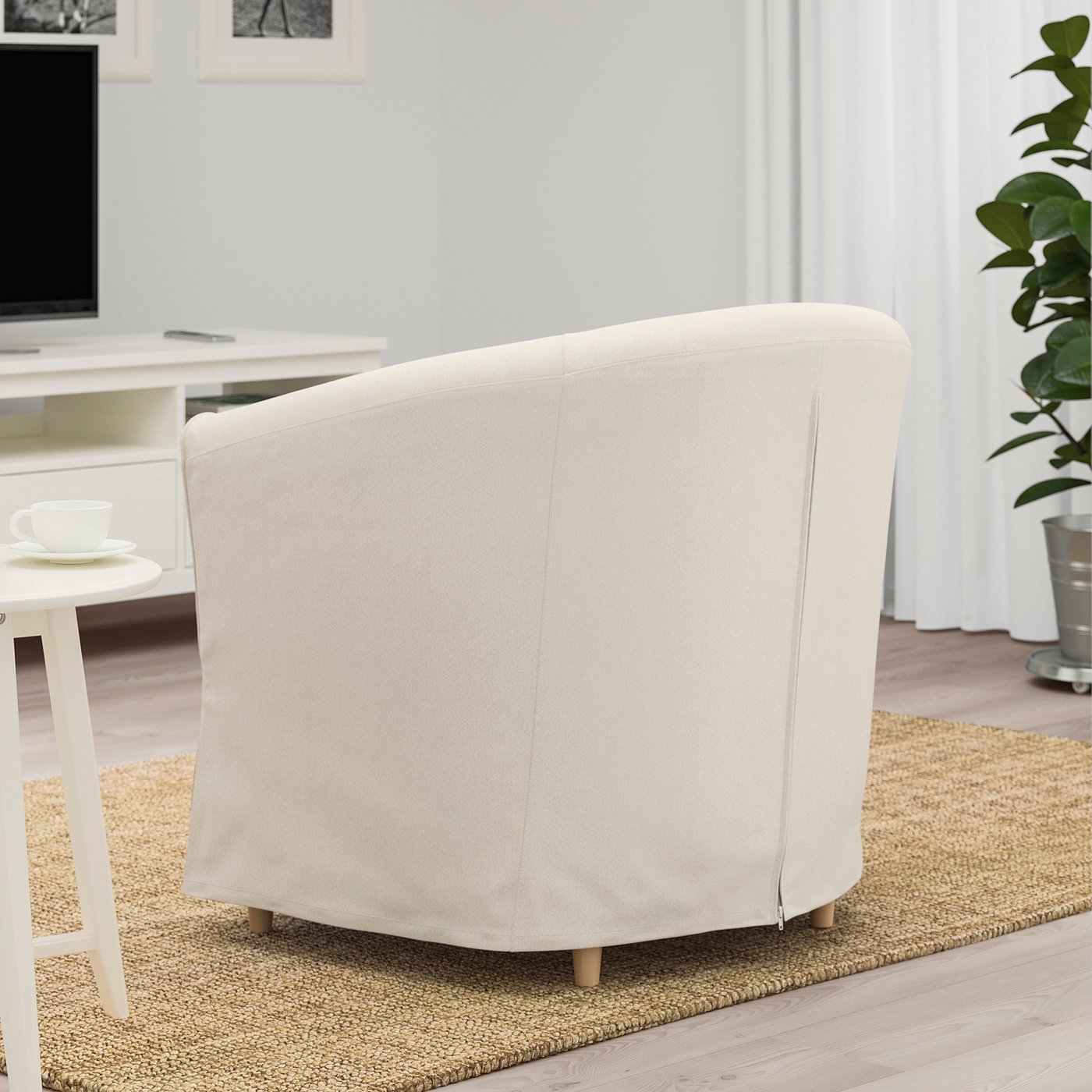 IKEA イケア TULLSTA トュルスタ パーソナルチェア シングルソファ TULLSTA sillón, Lofallet beige - IKEA