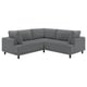 UPPÅKRA Sofá modular esquina 3, Johanneshov gris oscuro