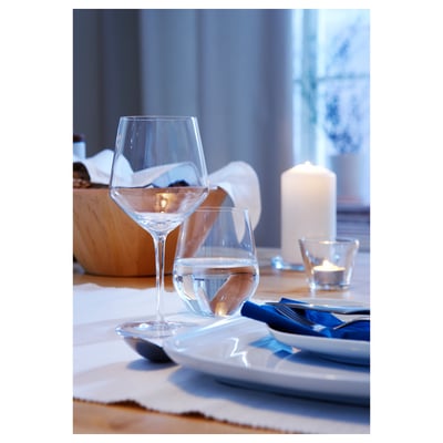 Vajilla blanca VÄRDERA, platos y tazones cuadrados blandos, porcelana duradera