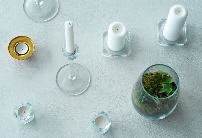 VÄSNAS Portavela, vidrio incoloro - IKEA