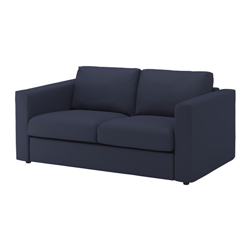 VIMLE Sofà 2 places - Orrsta negre-blau - IKEA