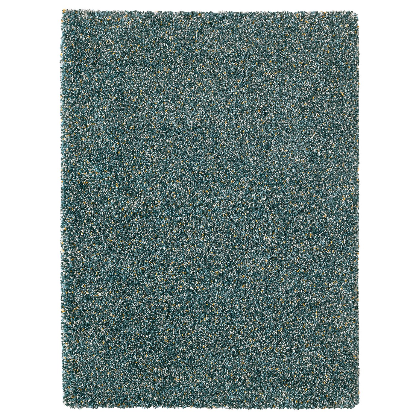 VINDUM Alfombra, pelo largo, azul verde azulado, 133x180 cm - IKEA