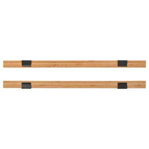 Support De Tablette Ikea Vivalla En Bambou - 26x17cm | Pour Plan De Travail Ou Mur | Stable Et Naturel
