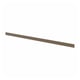 Zócalo de plástico flexible marrón VOXTORP, cubierta de base de armario de cocina rectangular delgada, garantía de 25 años.