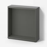 BESTÅ Egitura, gris iluna, 60x20x64 cm