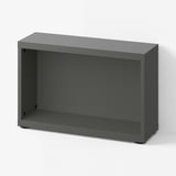 BESTÅ Egitura, gris iluna, 60x20x38 cm
