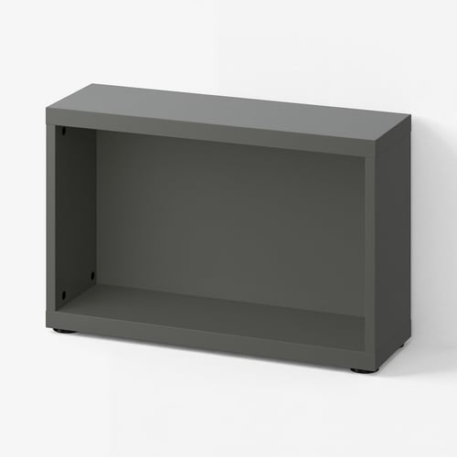 BESTÅ Egitura, gris iluna, 60x20x38 cm