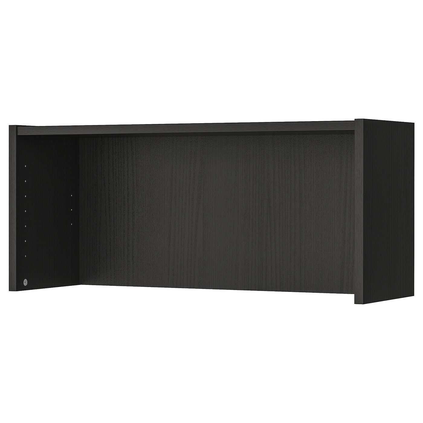 BILLY Goiko atala, beltza-marroia, 80x28x35 cm - IKEA