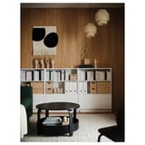 BILLY Tiradera, zuria/Kastoreekin, 80x28x43 cm