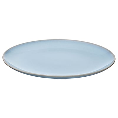 FÄRGKLAR plater urdina; biribila, sinplea, gresezkoa; Esmalte arin eta distiratsua.