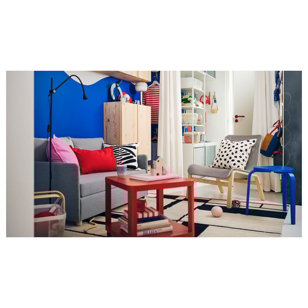 FRIDHULT Ohe-sofa, Knisa argigune​argi grisa