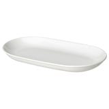 Gres zurizko platera, obalatua, diseinu leun eta erraz batekin, edozein aukeratarako egokia.