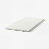 NISSEHOLM Lastaira txikia/atsedenerako topper, zuria, 90x200 cm