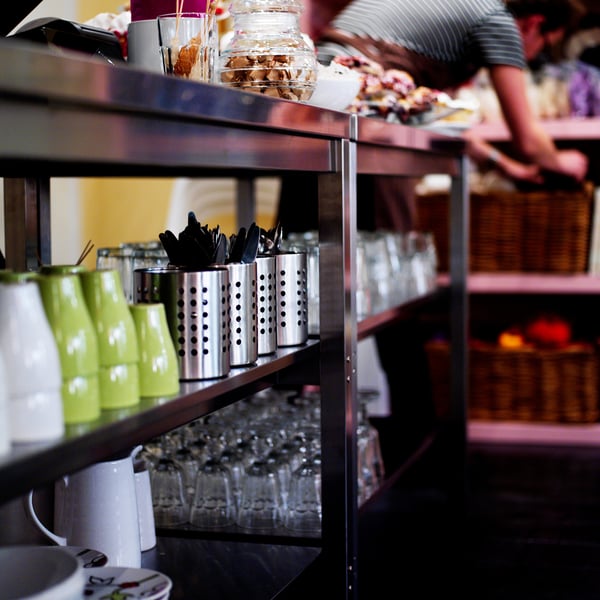 ORDNING Mahai-tresnen xukadera, alt hgaitza, 13.5 cm