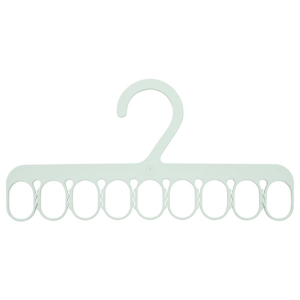 SLIBB pertxa berde argia da, plastiko birziklatuaren% 20rekin egina, eta zortzi buztin ditu jantzi txikiak zintzilikatzeko, galtzerdiak eta barruko arropa, esaterako.
