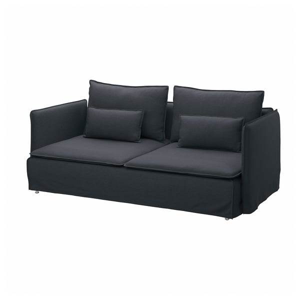 SÖDERHAMN 3 eserlekuko sofa, Knäbäck antrazita