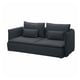 SÖDERHAMN 3 eserlekuko sofa, Knäbäck antrazita