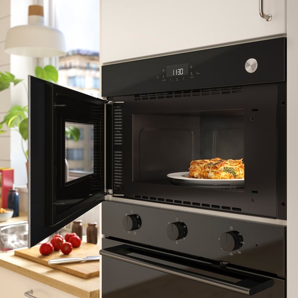 SPJUTBO Mikrouhin-labea integr, IKEA 300 beltza