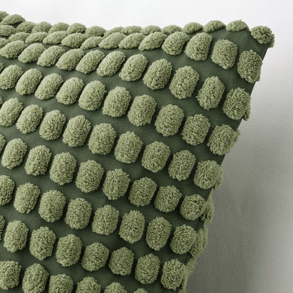 SVARTPOPPEL Kuxin-zorroa, hori berdexka, 65x65 cm