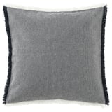 IKEA VÄXELBRUK kojin-zorroa urdin ilun eta zuria. Karratua, flekoekin, alboko kremailera, ehun birziklatua.