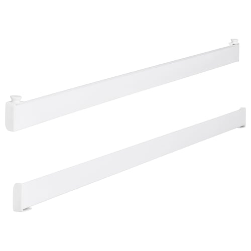 GORtina zurien euskarriak VIDGA, plastikozko abs klipak, aluminiozko erriela, diseinu sinplea.
