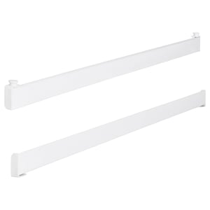 GORtina zurien euskarriak VIDGA, plastikozko abs klipak, aluminiozko erriela, diseinu sinplea.