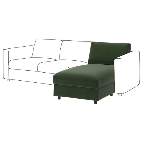 VIMLE Chaiselongue-modulua, Johanneshov berde iluna