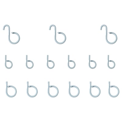 Tres lazos de cable de plástico gris, cada un cun gancho e un mecanismo de bloqueo axustable, dispostos nunha fila.