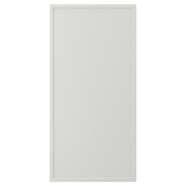 ASPUDDEN Panel de cobertura decorativo, gris claro, 39x80 cm