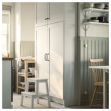 BEKVÄM Tallo chanzo, branco, 50 cm