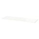 BESTÅ Panel superior, alto brillo branco, 120x42 cm