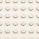 BYGGLEK LEGO® caixa con tapa, branco, 26x18x12 cm