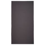 Unha peza rectangular de tecido de algodón gris pálido, precortada, perfecta para proxectos de costura, cunha textura suave e un deseño sinxelo.