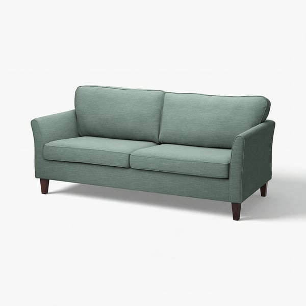 Sofá EKHOLMA, verde claro, tecido, elegante e moderno, deseño cómodo.