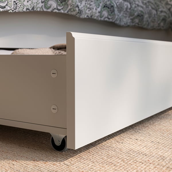 FÅGELFJÄLLET Caixa cama, xogo 2, óso, 200 cm