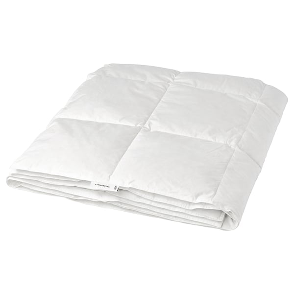 FJÄLLARNIKA duvet branco, punto de caixa, 100% algodón, recheo de pato.