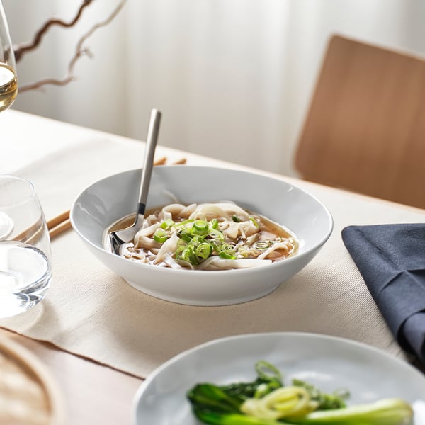 FORELLTETRA Prato fondo, branco, 21x19 cm