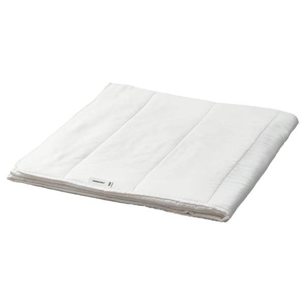 Gräsrotsfly branco con tecido de lyocell, poliéster e recheo de viscosa, rectangular, liso e sedoso.
