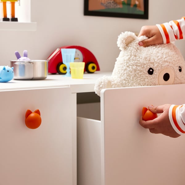 GREJSIMOJS Pomo, laranxa/gato, 38 mm