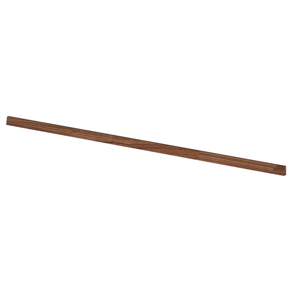 HANSBYNgenuine walnutstrip for wall gapfill space under workboard.