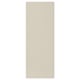 Mostra un panel frontal HAVSTORP beige, rectangular, con liñas suaves, feito de pintura acrílica e taboleiro de fibra para un deseño de cociña moderno e neutro.