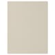 Opción: Un panel frontal beige HAVSTORP cun deseño suave, perfecto para unha cociña moderna.