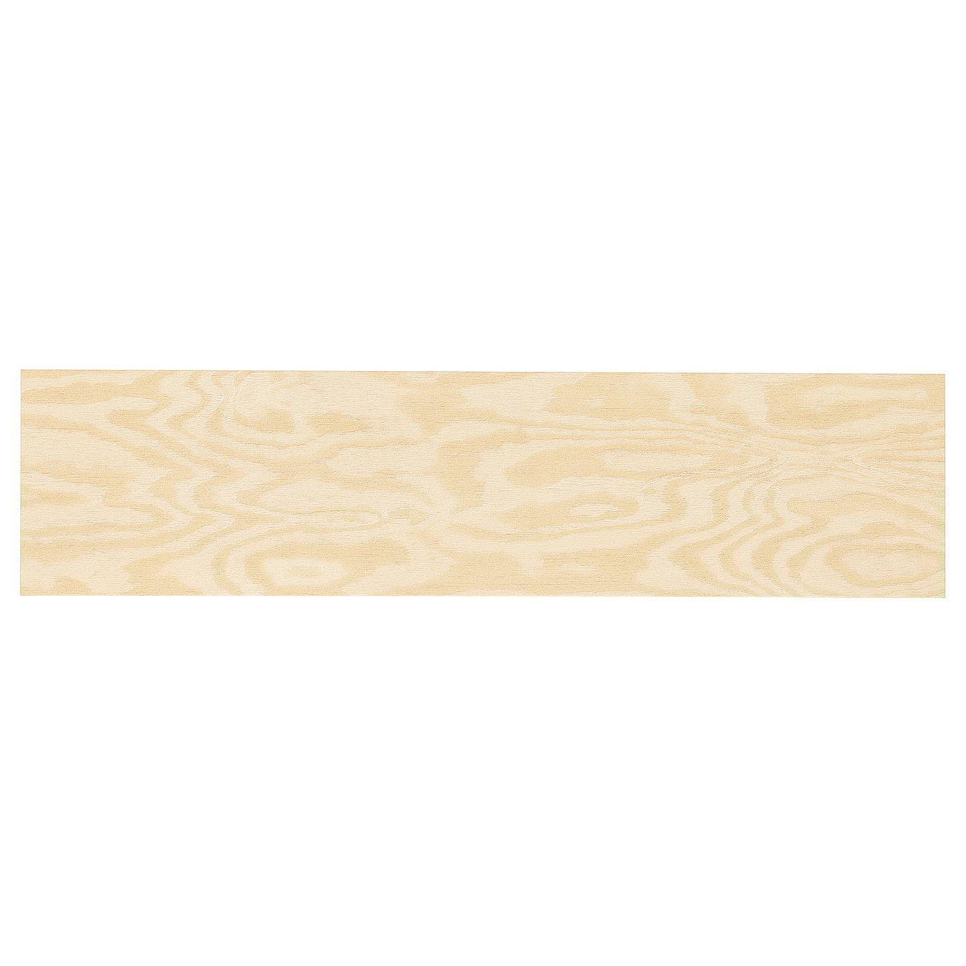 Frontal caixón de efecto madeira de piñeiro KALBÅDEN; Gran de madeira claro, rectangular.