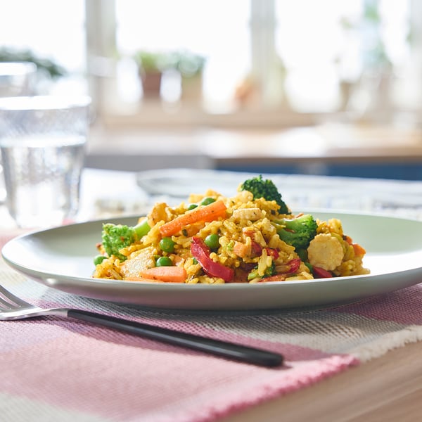 LÄTTLAGAT Mestura de arroz, brócoli conxelado, 500 g