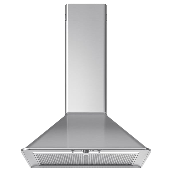 Capa de cociña de aceiro con luz led e interruptores.
