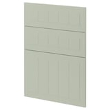 Panel de cociña METOD en verde, rectangular con sucas.