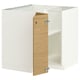 METOD Abjesq+ bld, branco/Voxtorp efecto carballo, 88x88 cm