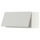METOD Armario de parede horizontal, branco/Aspudden gris claro, 80x40 cm